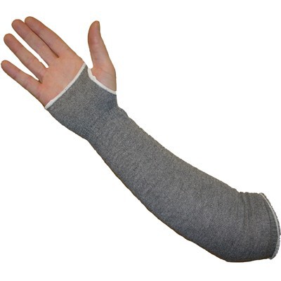 Sleeve ATA 13G Single Ply 18 inch Grey, no thumbhole - Knit